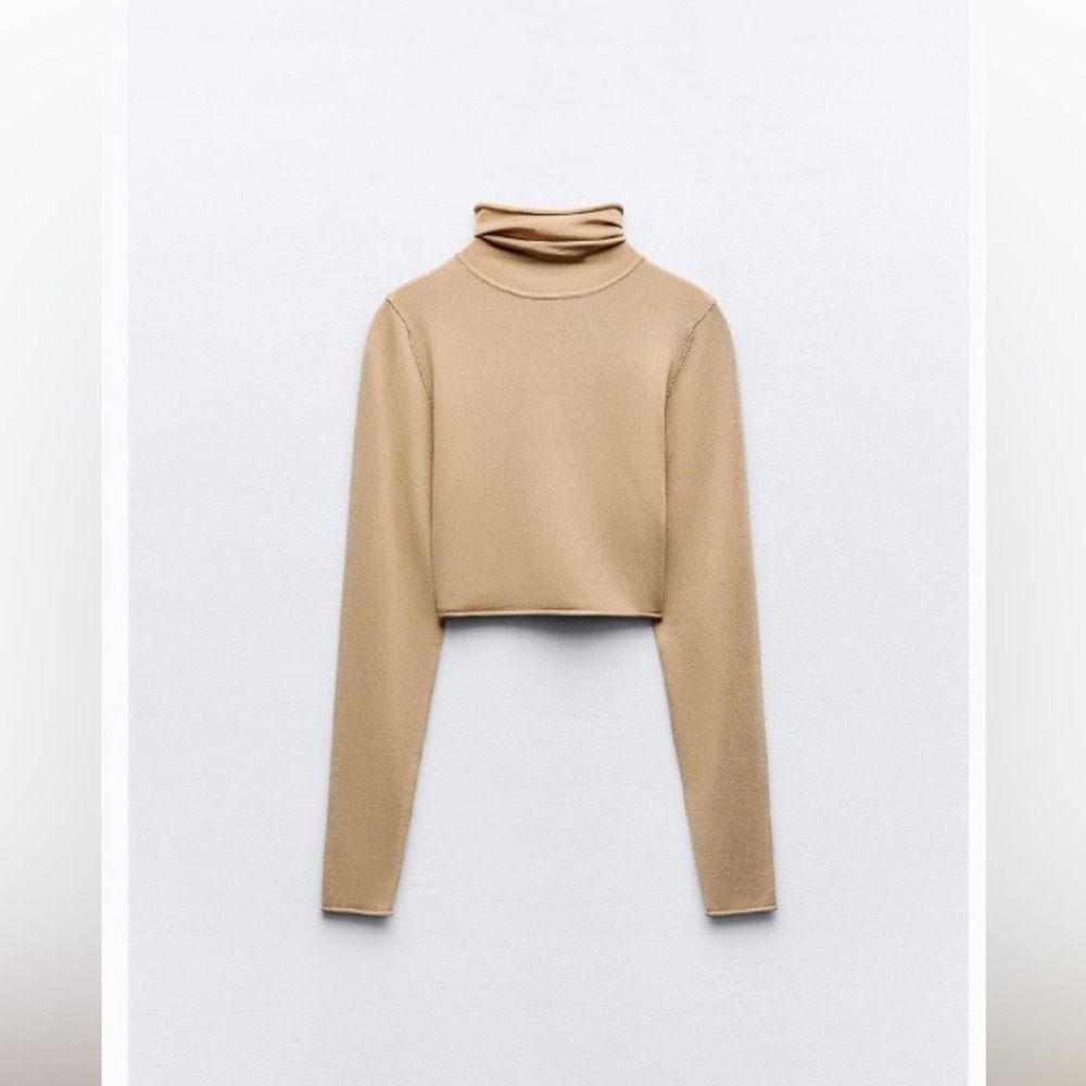 ZARA SHIMMER KNIT SWEATER - SIZE S - BRAND NEW WITH TAG